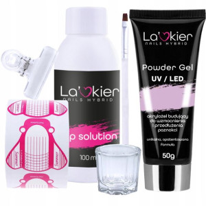 ZESTAW BUDUJĄCY AKRYLOŻEL Flexy Gel Set La'Kier 50
