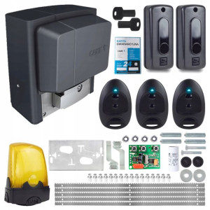 Came Bx Plus Zestaw 400 Kg 5m Listwy 3 Piloty Led