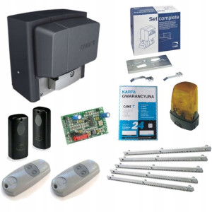 Came Bx Plus Zestaw Do 400 Kg 5m Listwy Lampa Led