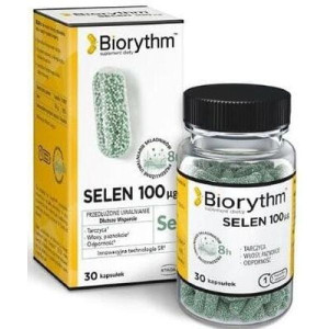 Biorythm Selen 100 ug, kapsułki, 30 szt.