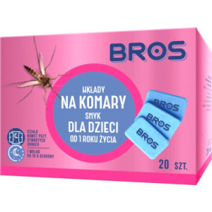 Bros Kids, wkłady do elektro na komary, 20 szt.