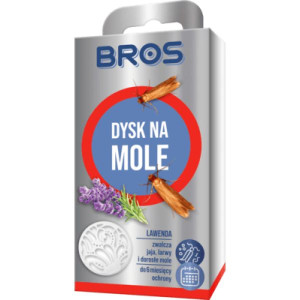 Bros, dysk na mole lawendowy, 1 szt.