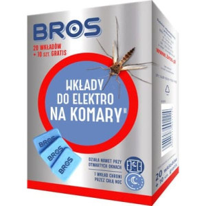 Bros, wkłady do elektro na komary, 20 szt.