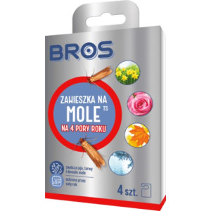 Bros, zawieszka na mole cztery pory roku, 4 szt.