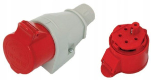 Gniazdo Izolacyjne 16a 400v 3p+n+z Ip44 Tarel