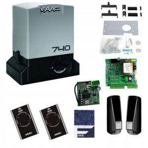 Faac 740 - 500kg Napęd Do Bramy Przesuwnej 868 Mhz