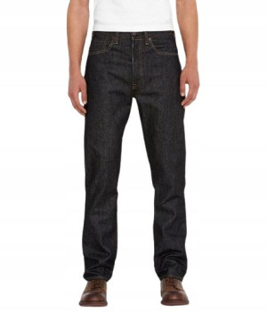 Spodnie Męskie Jeans Czarne Sf33 - Rozm. L 34/32
