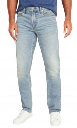 Spodnie Męskie Jeans Jasne Sf21 - Rozm. S 30/28