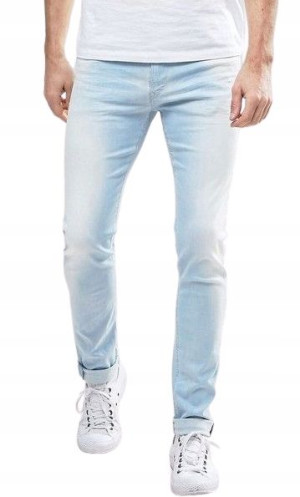 Spodnie Męskie Jeans Jasne Sf24 - Rozm. L 34/30