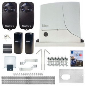 Nice Rox 1000 Kg Zestaw Napęd 2 Piloty 5 Listw Led