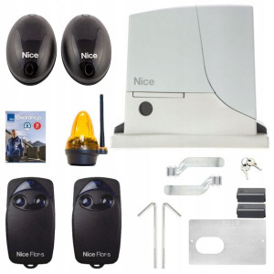 Nice Rox 600 - Zestaw Do 600 Kg 2 Piloty Lampa Led