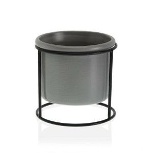 Doniczka Versa Ceramika Metal (13,5 x 12,5 x 13,5 cm)