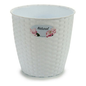 Doniczka Stefanplast 10006019 Biały Plastikowy 19 x 17,5 x 19 cm