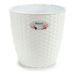 Doniczka Stefanplast 73470 Biały Plastikowy 24 x 22,5 x 24 cm