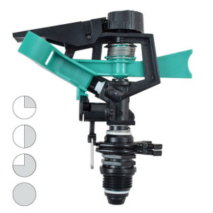 Zraszacz Ferrestock SEC-CIR Czarny M1/2" Twardy plastik