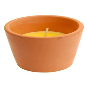 Odstraszacz komarów Świeca Terakota Citronella (5,5 x 5 cm)