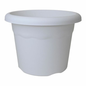 Doniczka Plastiken Biały Ø 26 cm