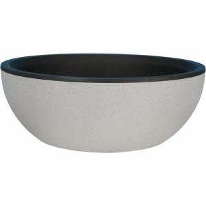 Doniczka Riviera Granite Jasnoszary Ø 40 cm