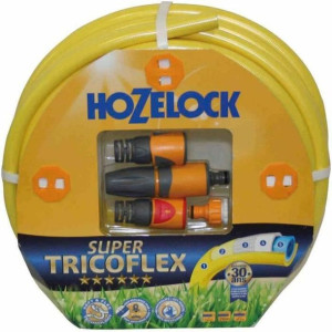 Hose set with accessories Hozelock Super Tricoflex 20 m Ø 15 mm