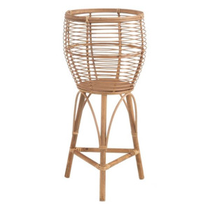 Doniczka 37,5 x 37,5 x 80 cm Naturalny Rattan