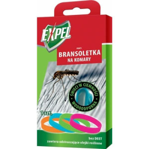 Expel, bransoletka na komary, 1 szt.