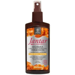 Jantar Medica, mgiełka ochronna do włosów z filtrem UVA/UVB, 150 ml