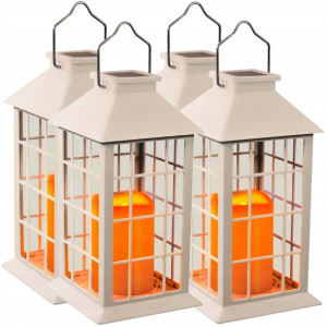 4x Latarenka Lampion Solarna Lampka LED Wisząca