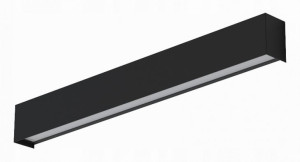 Lampa ścienna, kinkiet STRAIGHT LED S czarna Nowod