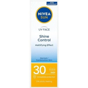Nivea Sun UV Face Shine Control, matujący krem do twarzy, SPF 30, 50 ml