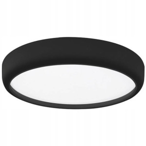 Lampa sufitowa plafon z pilotem GEA czarny