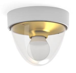 Lampa wisząca plafon NOOK z czujnikiem ruchu biały