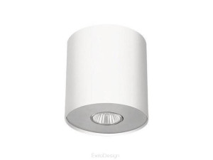 Lampa sufitowa spot tuba POINT M biały