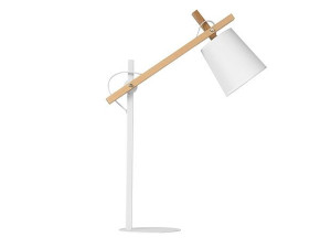 Lampka biurkowa stojąca SHEER biała regulowana