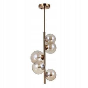 Lampa sufitowa, wisząca CANELLO V5 złota