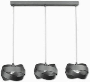 Lampa sufitowa wisząca żyrandol TORNADO 5019 szary