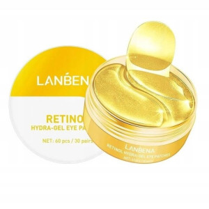 Lanbena Żelowe Płatki Pod Oczy Retinol