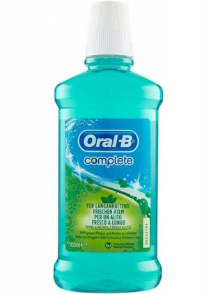 Oral-B Płyn Do Płukania Jamy Ustnej Complete 500ml
