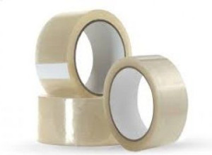 6x TAŚMA PAKOWA SOLVENT 48mm/60y Przezroczysta