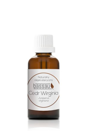 Olejeketeryczny Bassau Cedr Wirginia 50ml
