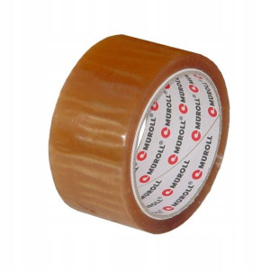 6x TAŚMA PAKOWA Muroll 48mm/60y Przezroczysta
