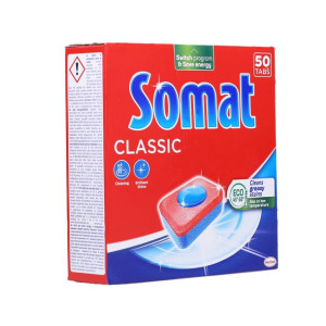 SOMAT ALL IN 1 Tabletki do zmywarki classic 50szt