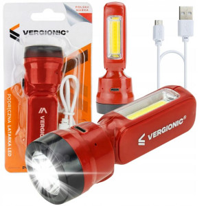 BARDZO MOCNA LATARKA LED latarki ładowana USB mini