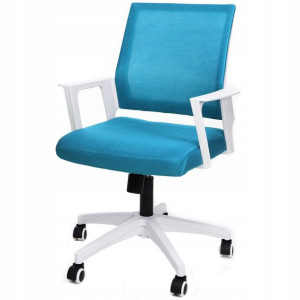 Ergonomiczny fotel obrotowy F360 (Niebieski)