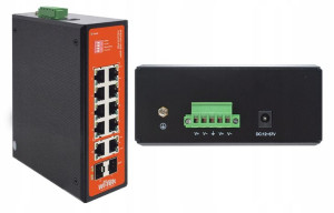 Switch Przemysłowy 8xPoE 240W Watchdog Wi-Tek