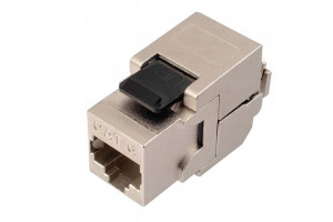 Samozaciskowy keystone CAT6 STP SXKJ-6-STP-BK-SA
