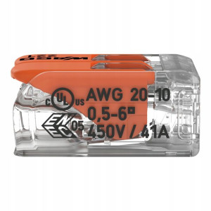 Złączka COMPACT linka drut wielodrut maks. 6mm x10