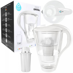 DAFI Dzbanek filtrujący Crystal LED 2L Biały