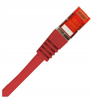 Kabel internetowy ekranowany F/UTP kat.6 1m 5sztuk