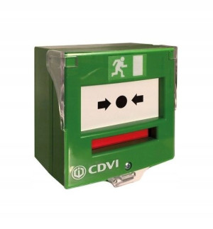 Ewakuacyjny przycisk wyjścia CDVI BBGP2V reset