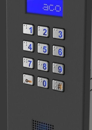 ACO CDNP7ACC ST Centrala domofonowa LCD czyt. RFID